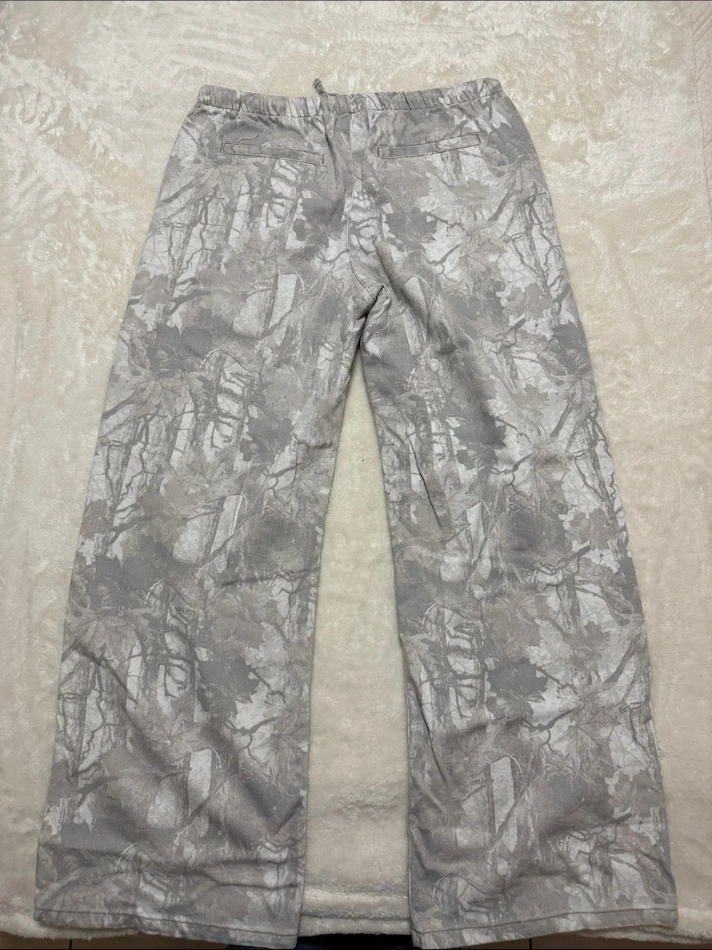 Vanilla Star Gray Camouflage Drawstring Joggers - Picture 3 of 3
